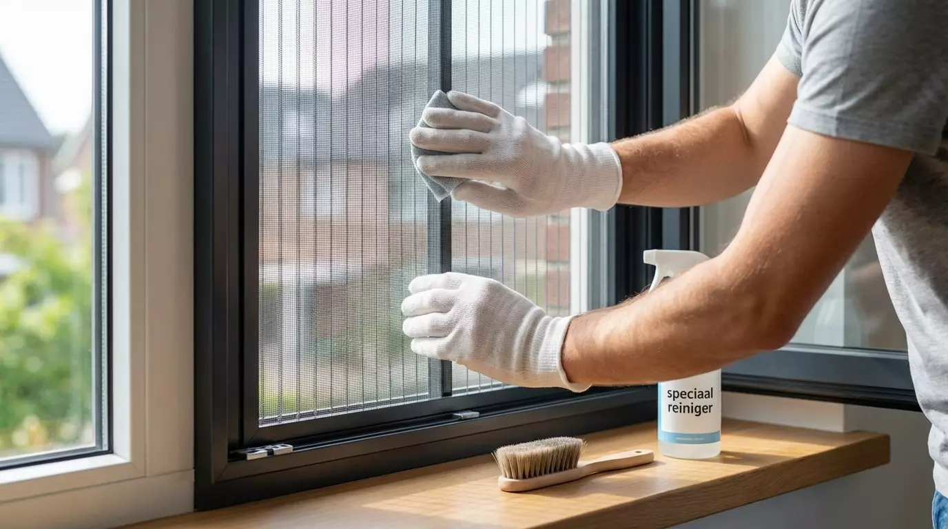 Raamdecoratie 10 tips om horren schoon te houden zonder gaas, frame of geleiders te beschadigen.