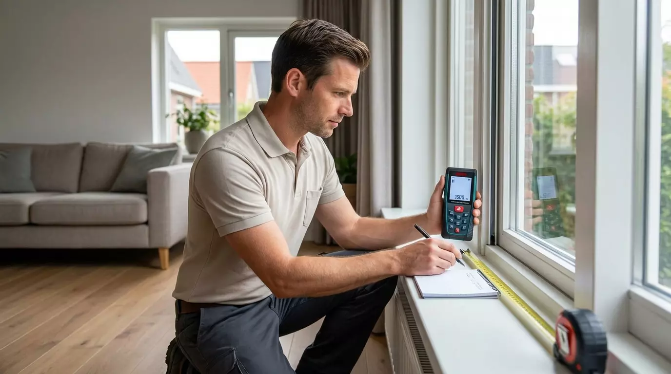 Raamdecoratie 10 tips om meetfouten te voorkomen bij het bestellen van horren op maat.