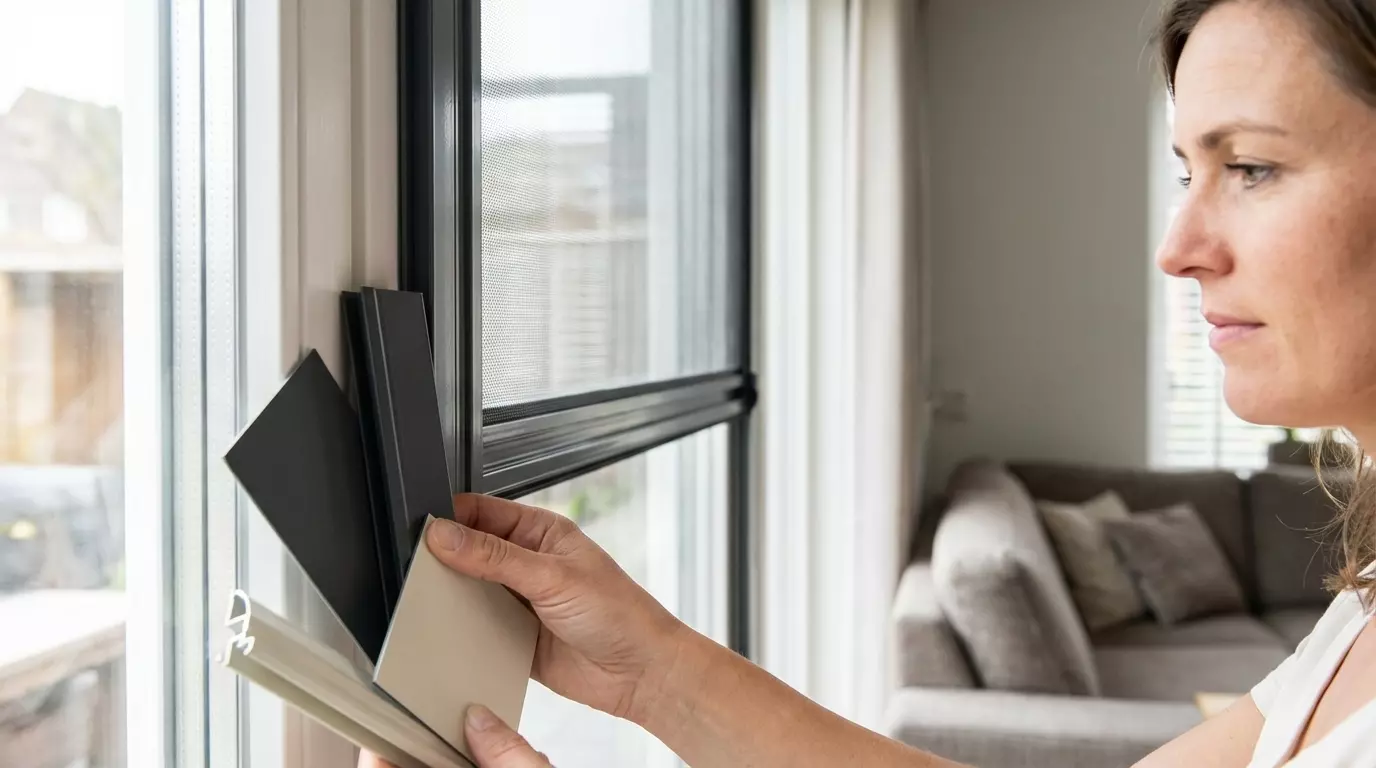 Raamdecoratie 9 tips om de juiste kleur en afwerking van horren te kiezen voor je interieur.