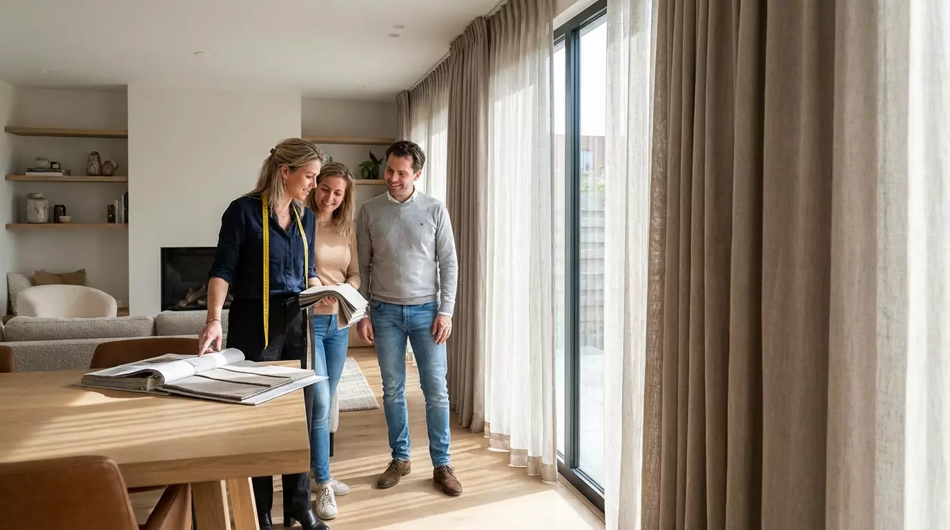 Raamdecoratie Gordijnen op maat bestellen