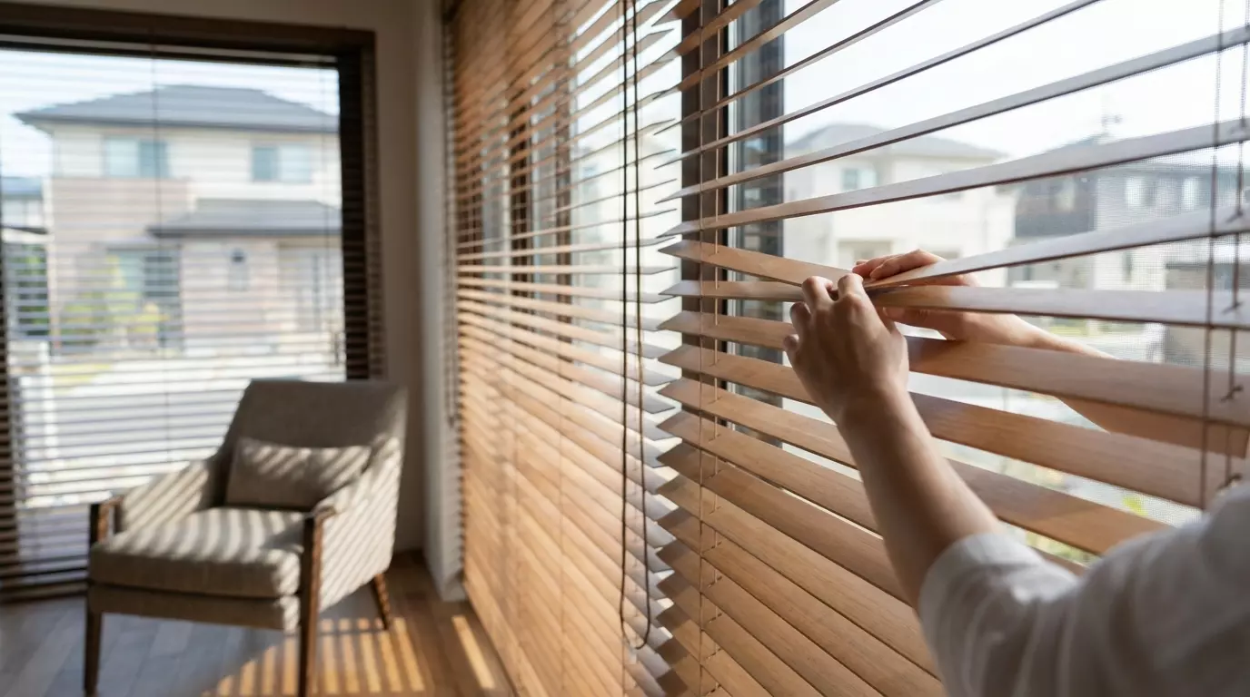 Blog Raamdecoratie Hoe kies je jaloezieen voor ramen met inkijk van buren of straat?