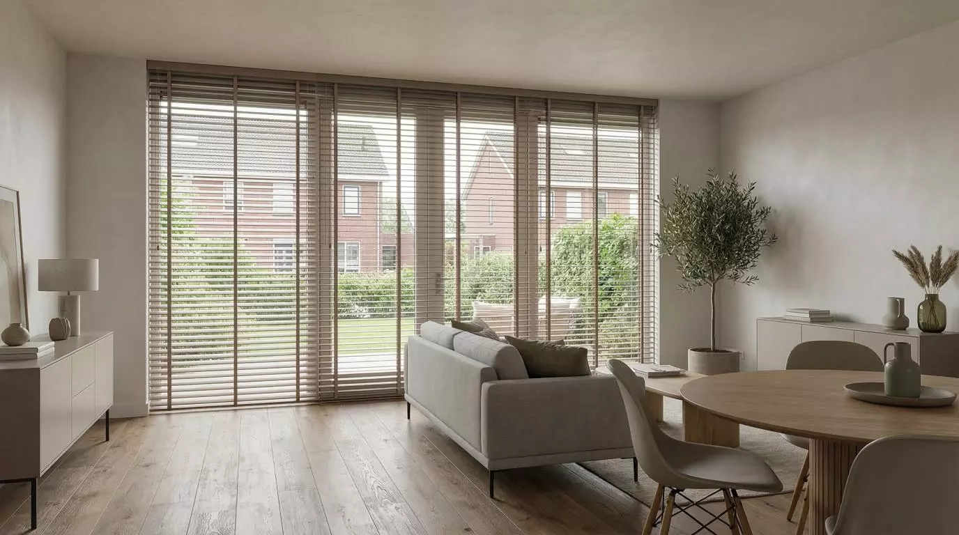 Jaloezieën geven je maximale controle over lichtinval en inkijk. Bij Kronos Wonen kies je aluminium, PVC, hout, bamboe of stof, met kleuren en lamelbreedtes die naadloos passen bij jouw woonstijl.