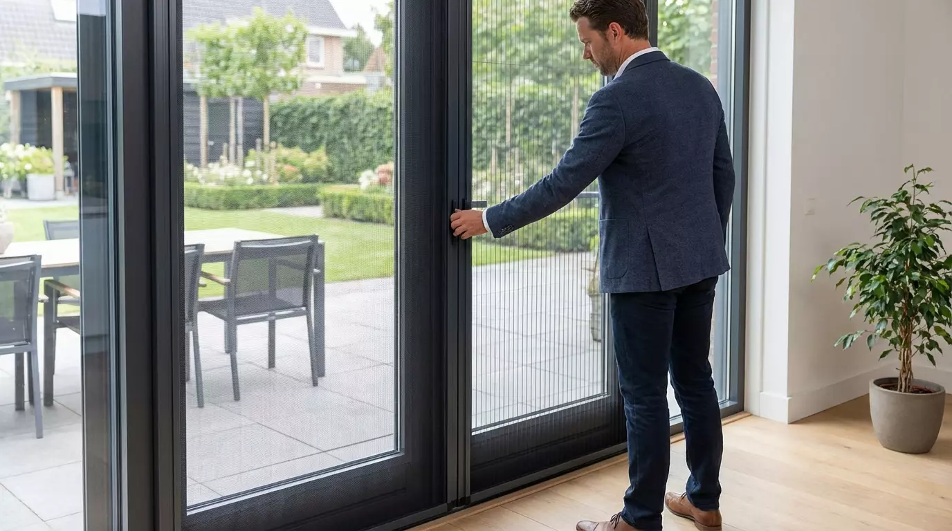 Raamdecoratie Deurhor pendelend