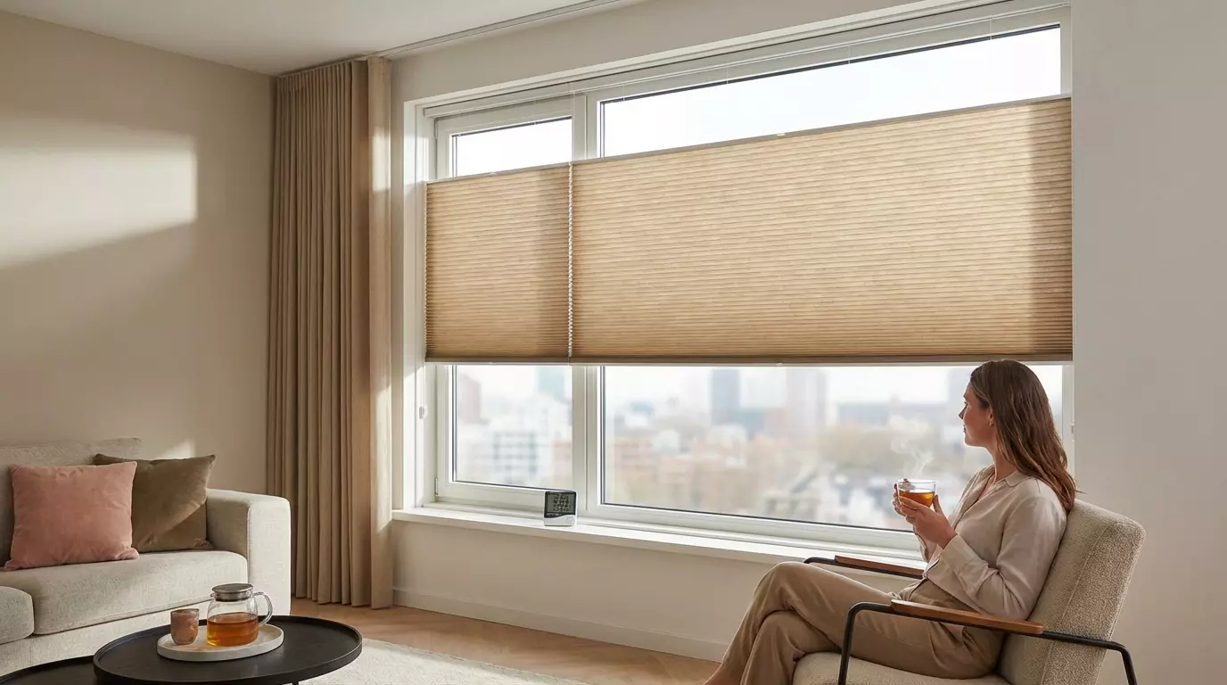 Raamdecoratie Duette isolatie