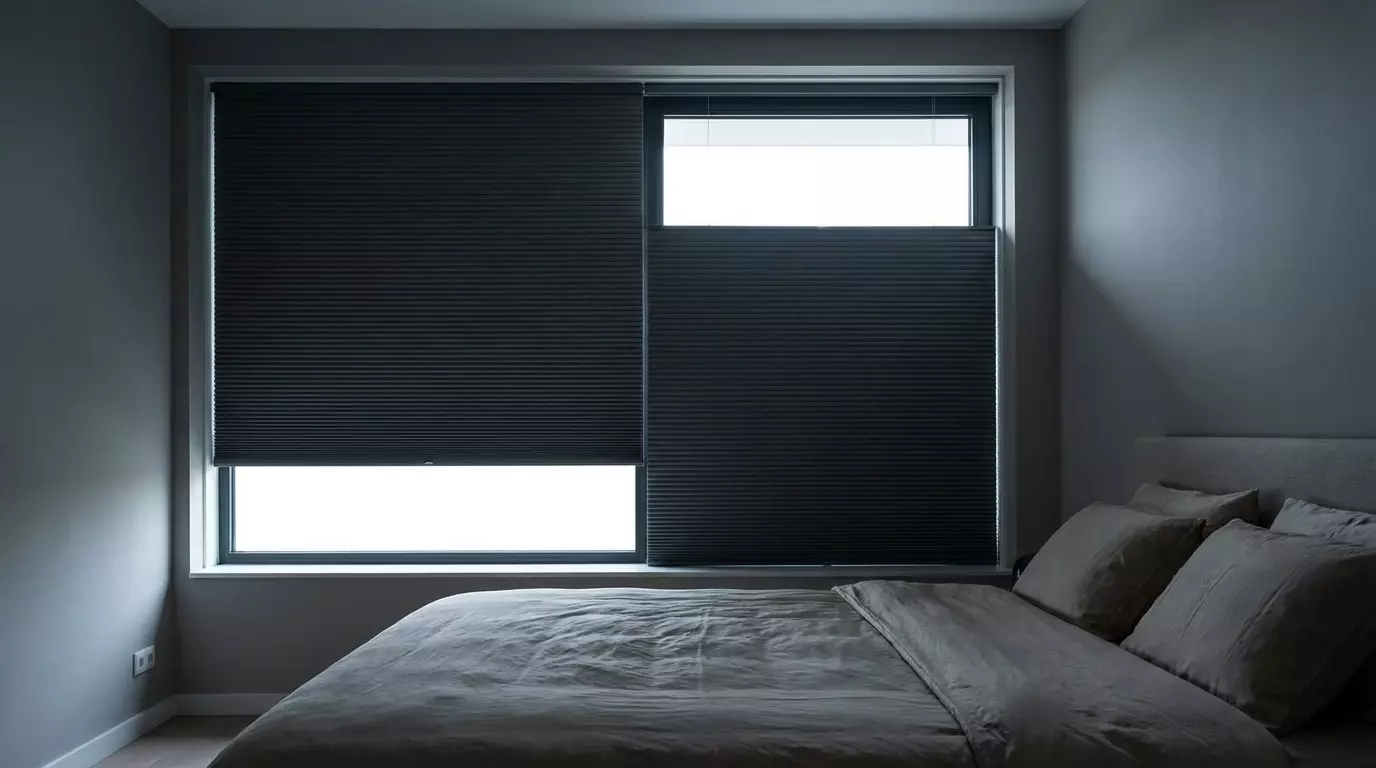 Raamdecoratie Duette shades verduistering