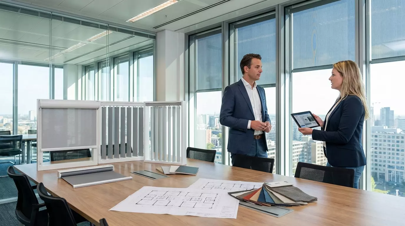 Raamdecoratie Facility management zonwering