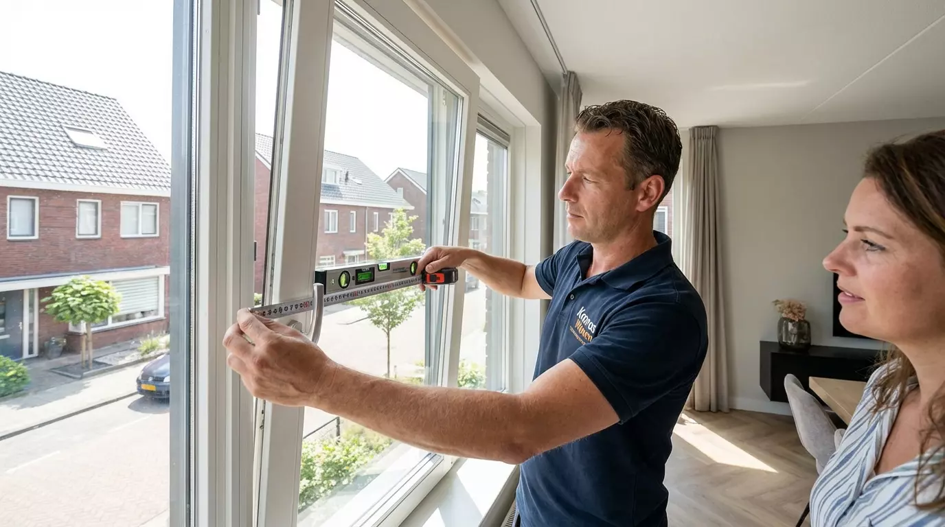 Raamdecoratie Horren meten