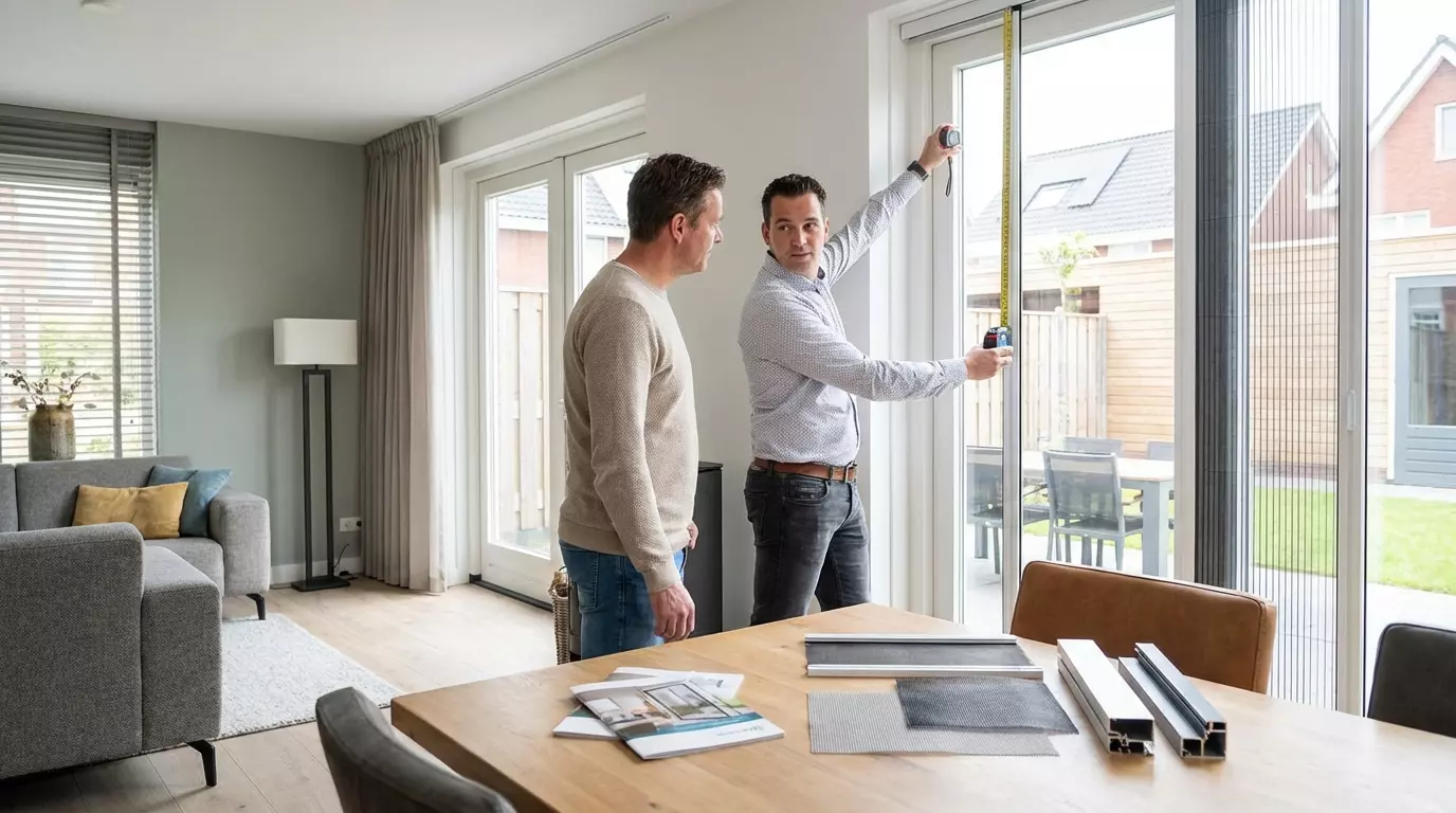 Raamdecoratie Horren offerte