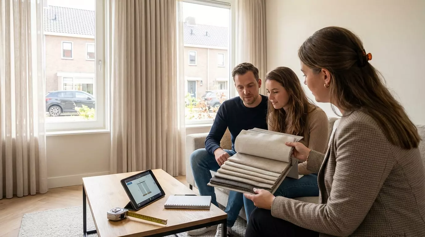 Raamdecoratie Inbetweens op maat offerte