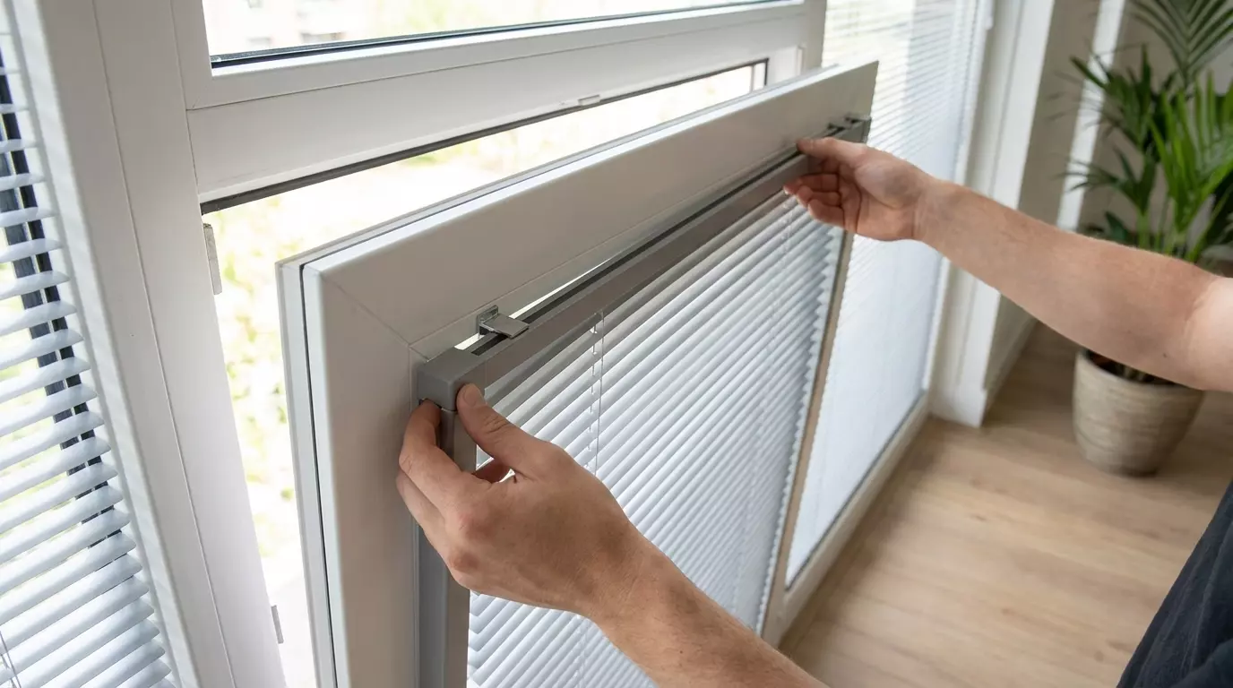 Raamdecoratie Jaloezie klikframe