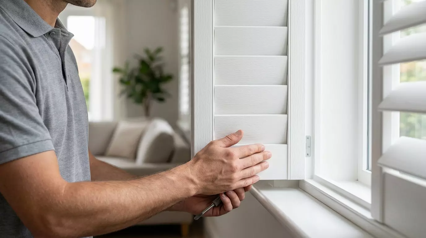 Raamdecoratie Klikshutter op maat