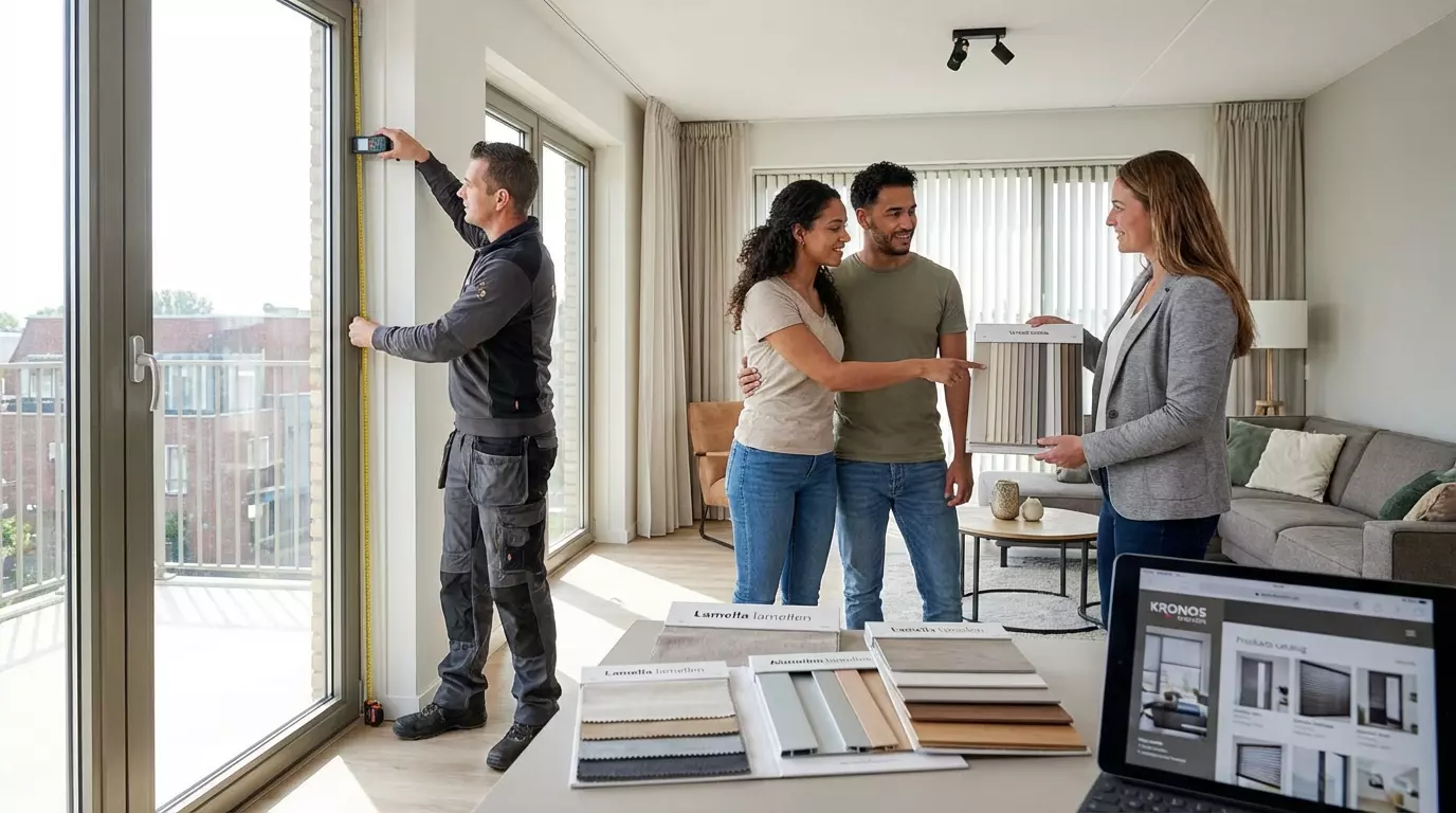 Raamdecoratie Lamella lamellen