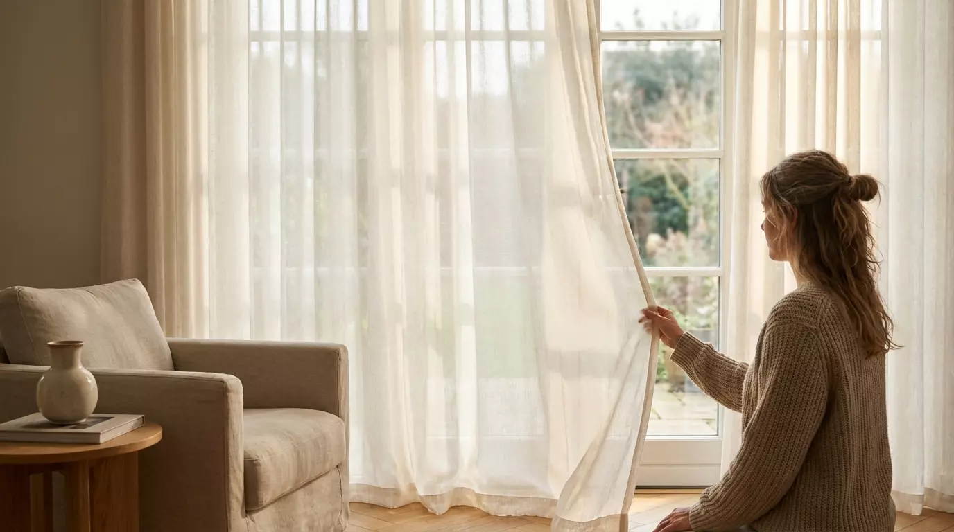 Raamdecoratie Lichtdoorlatende gordijnen op maat