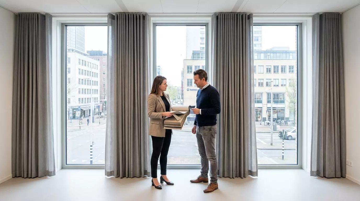 Raamdecoratie Projectgordijnen