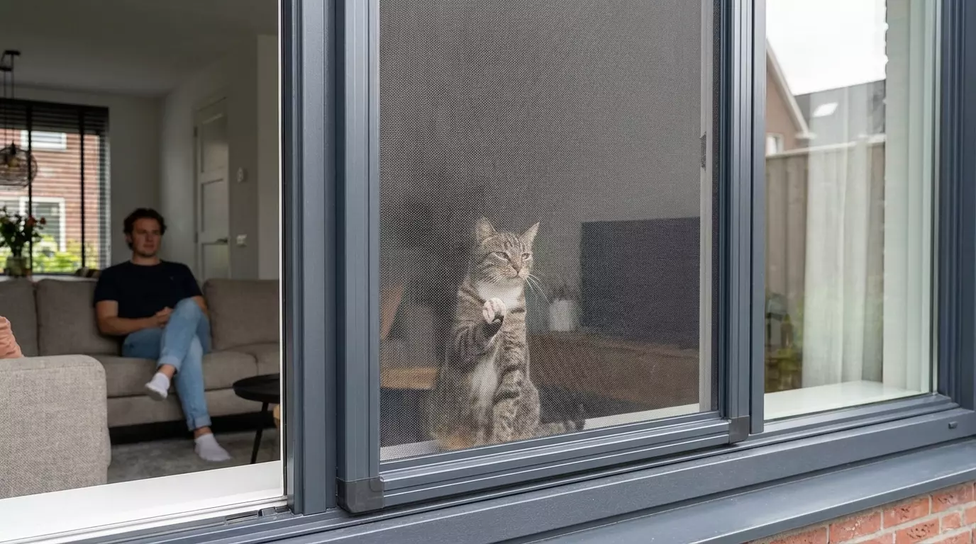 Raamdecoratie Raamhor petscreen