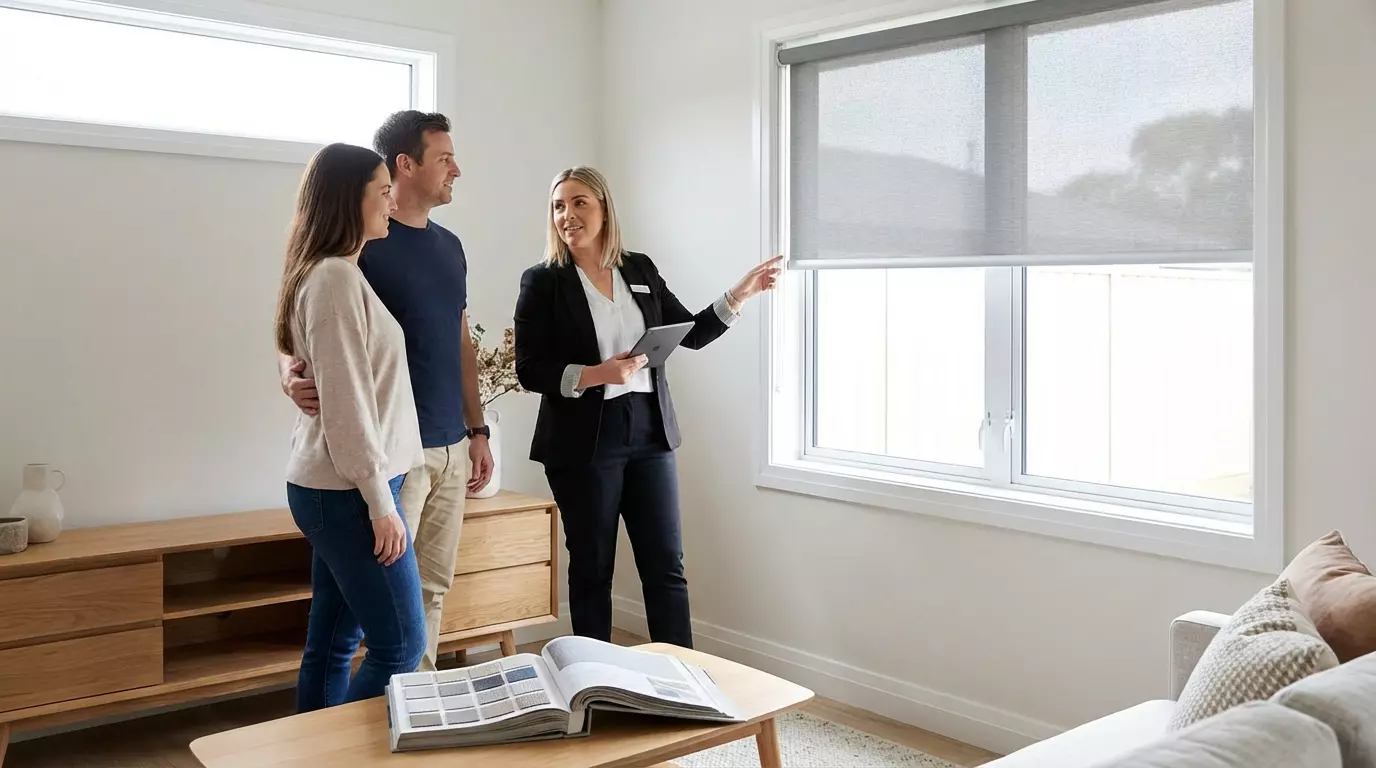 Raamdecoratie Rolgordijnen op maat offerte