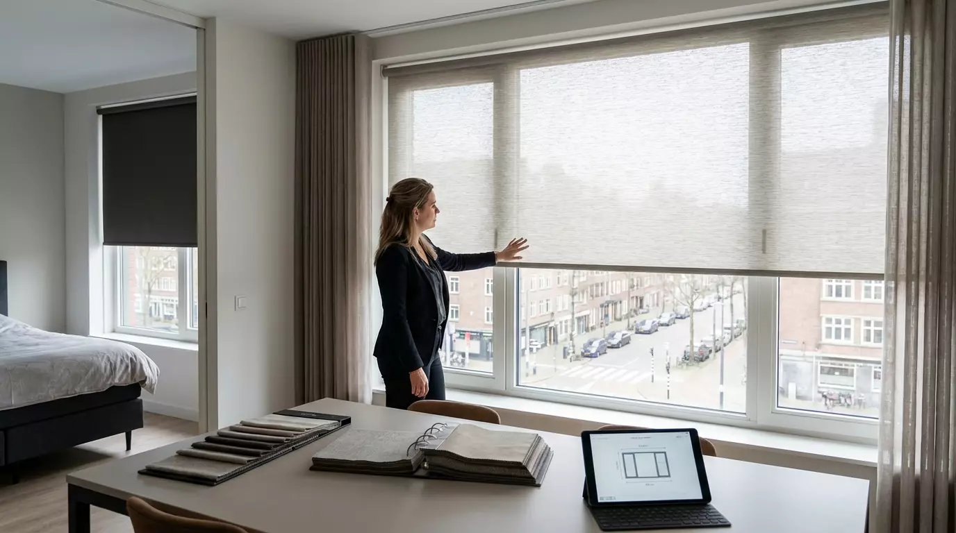 Raamdecoratie Rolgordijnen