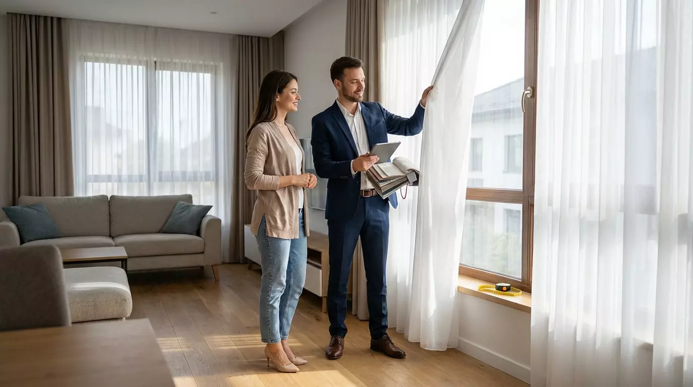 Raamdecoratie Vitrages op maat offerte