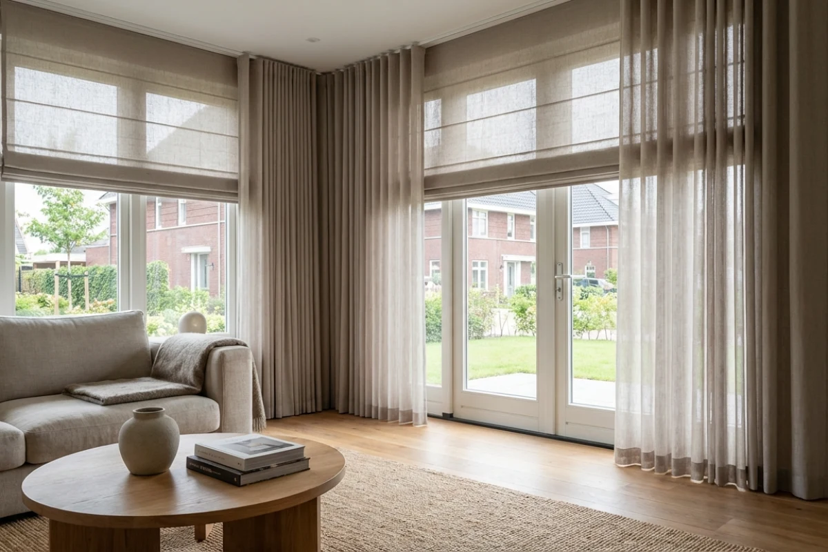 Gordijnen Hoogblokland