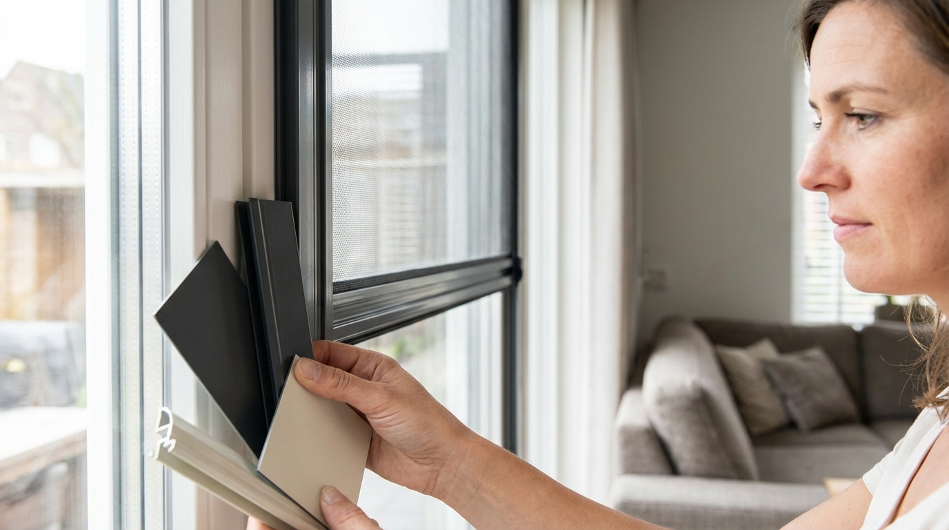 Raamdecoratie 9 tips om de juiste kleur en afwerking van horren te kiezen voor je interieur.