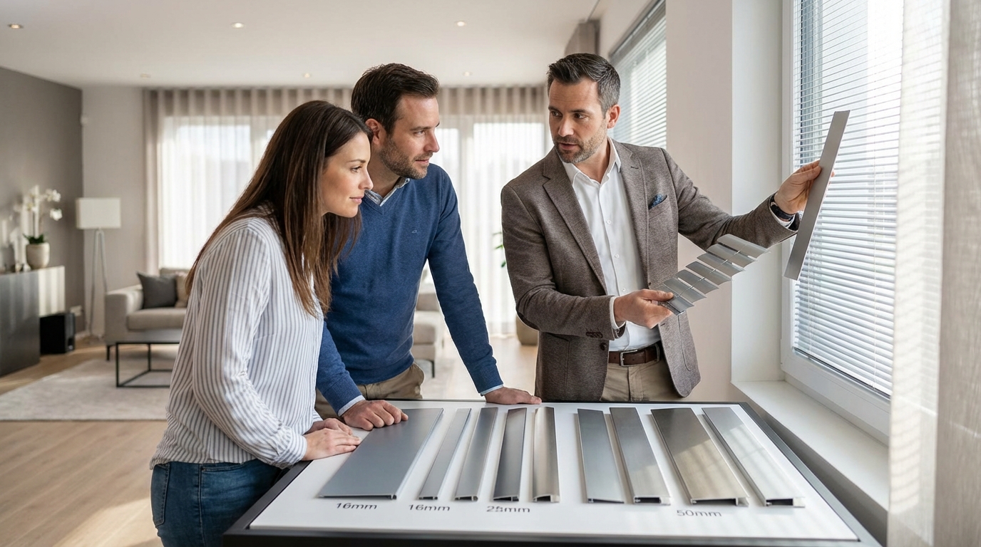 Raamdecoratie Aluminium jaloezieën vergelijken