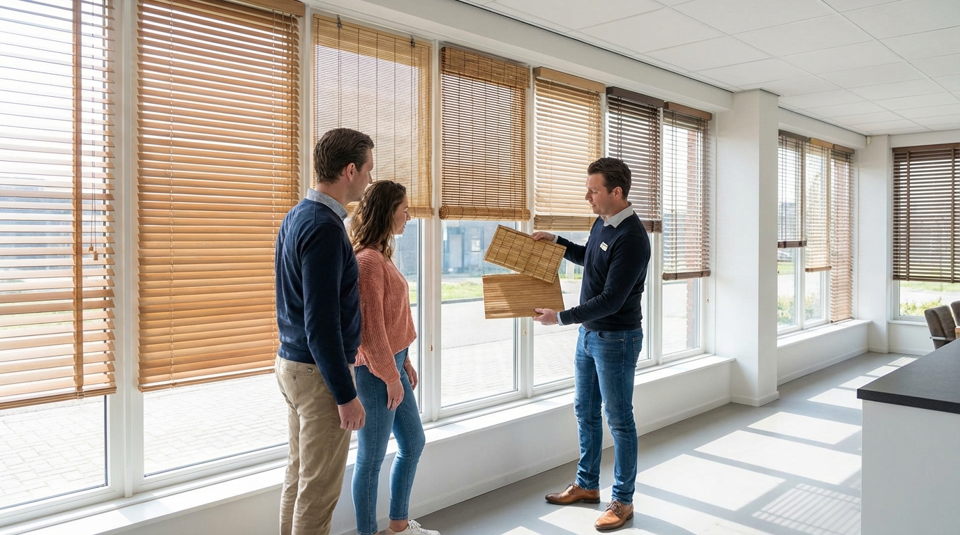 Raamdecoratie Bamboe jaloezieën vergelijken