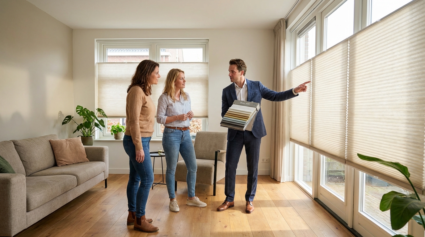 Raamdecoratie Duette gordijn advies
