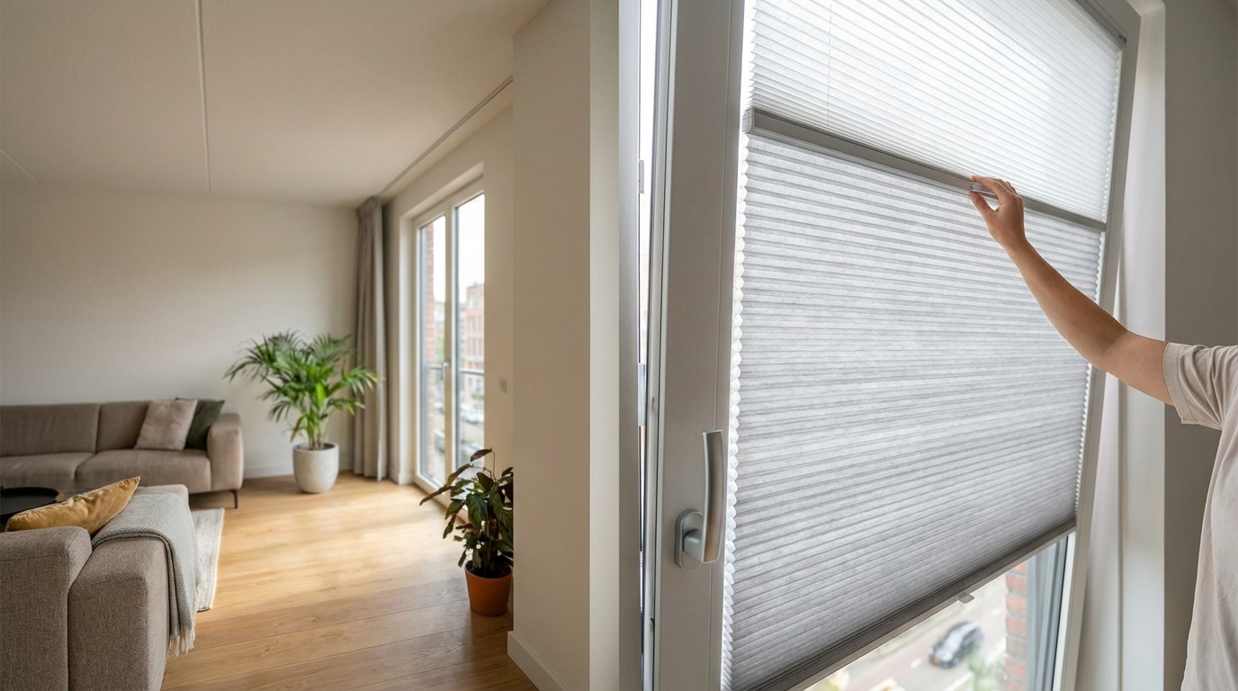 Raamdecoratie Duette klikframe