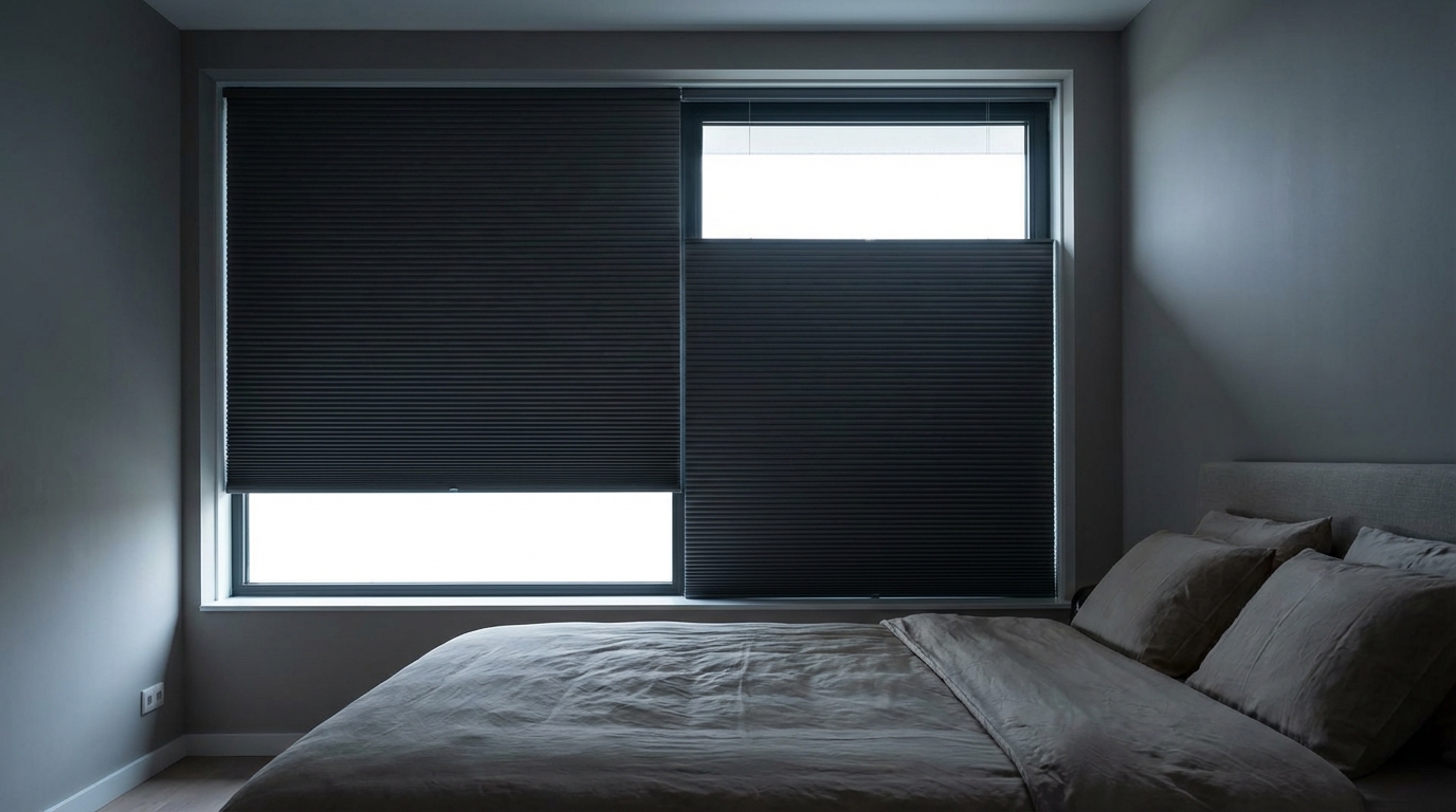 Raamdecoratie Duette shades verduistering