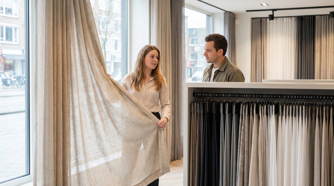 Raamdecoratie Gordijnen aanbieding