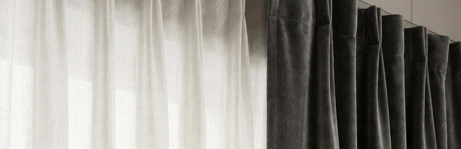 Hoe laat je een zakelijke ontvangstruimte verzorgder ogen met stoffen gordijnen?