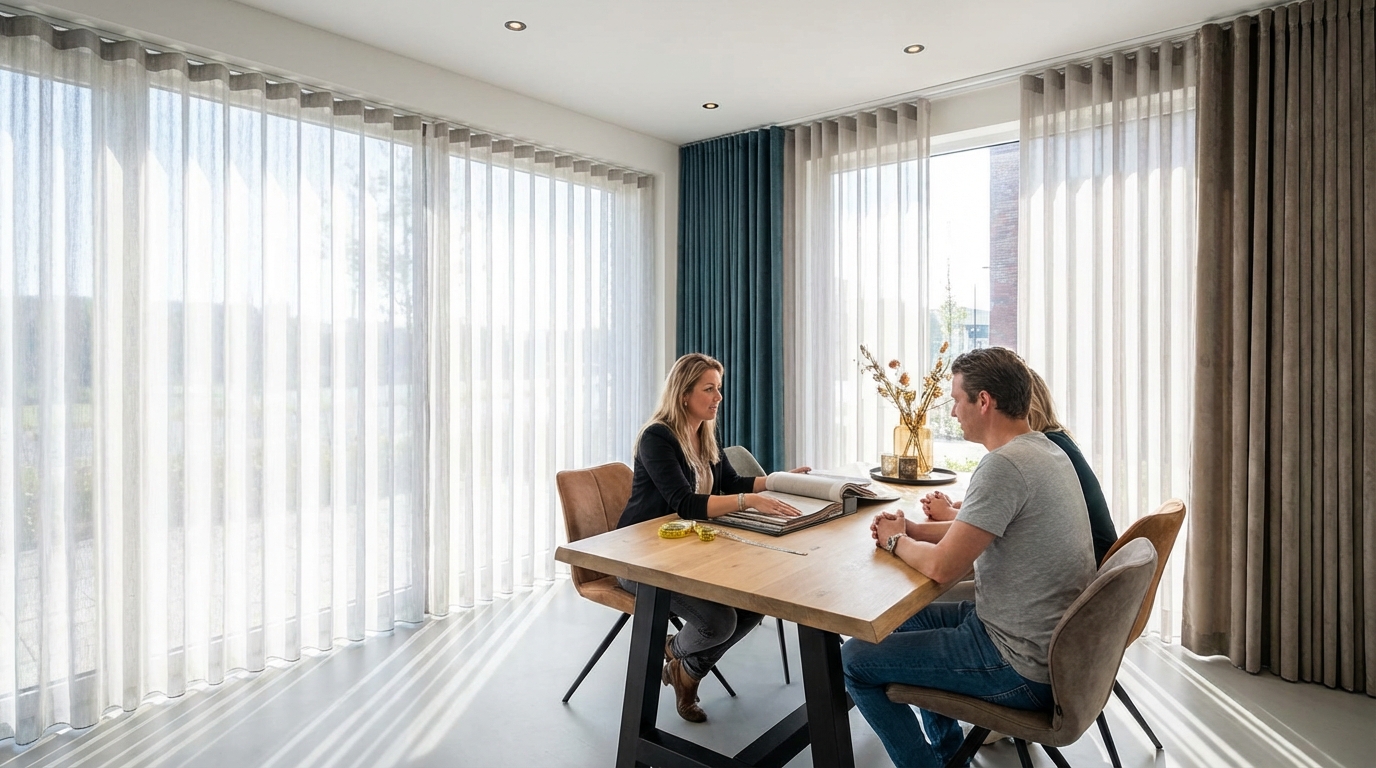 Raamdecoratie Gordijnen op maat laten maken