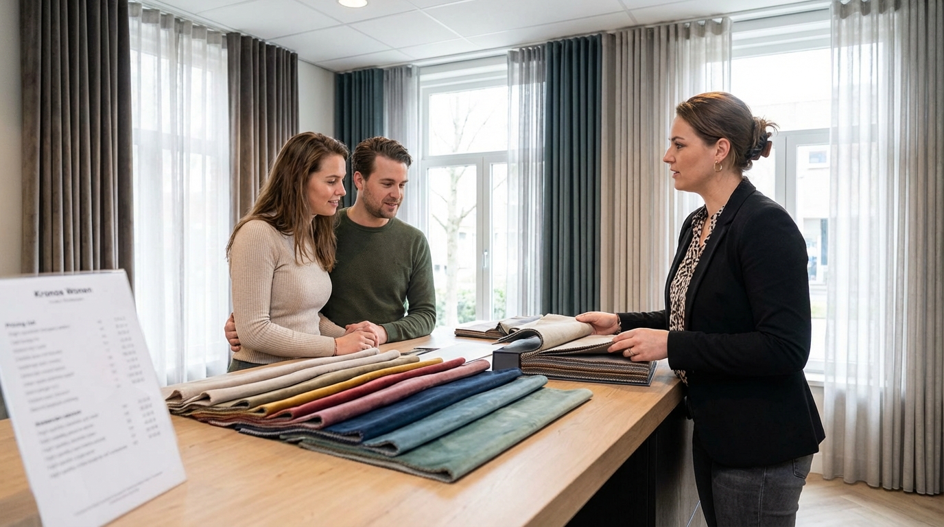 Raamdecoratie Gordijnen prijs
