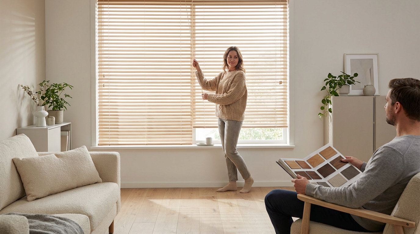 Raamdecoratie Hoe kies je jaloezieen die passen bij een Scandinavisch interieur?