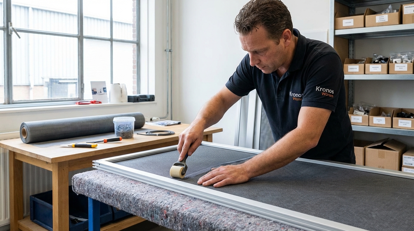 Raamdecoratie Horren reparatie