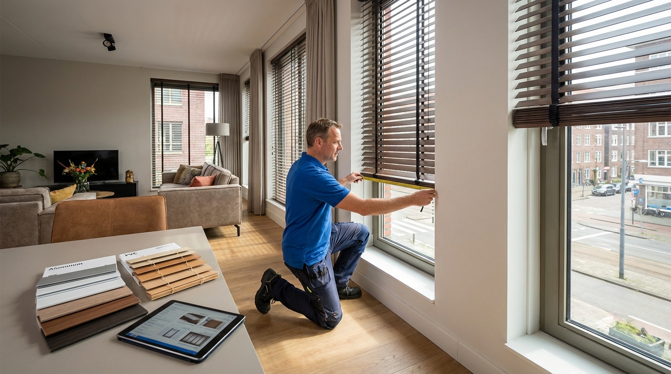 Raamdecoratie Jaloezieën goedkoop op maat