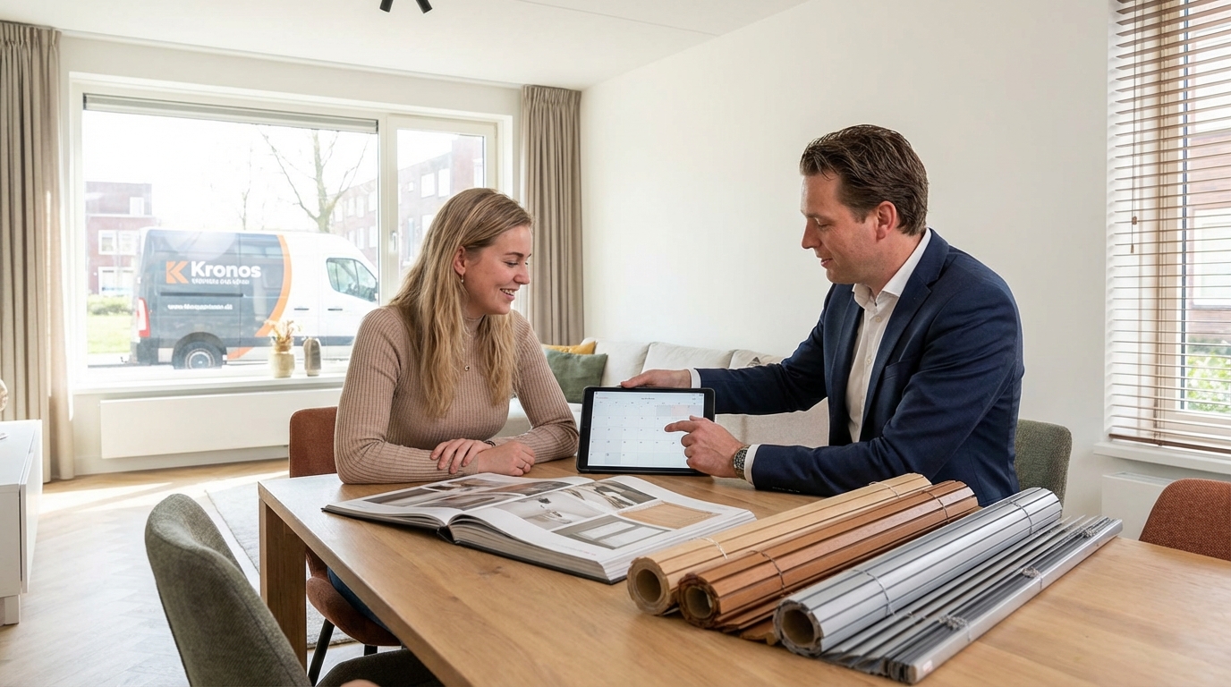 Raamdecoratie Jaloezieën op maat levertijd