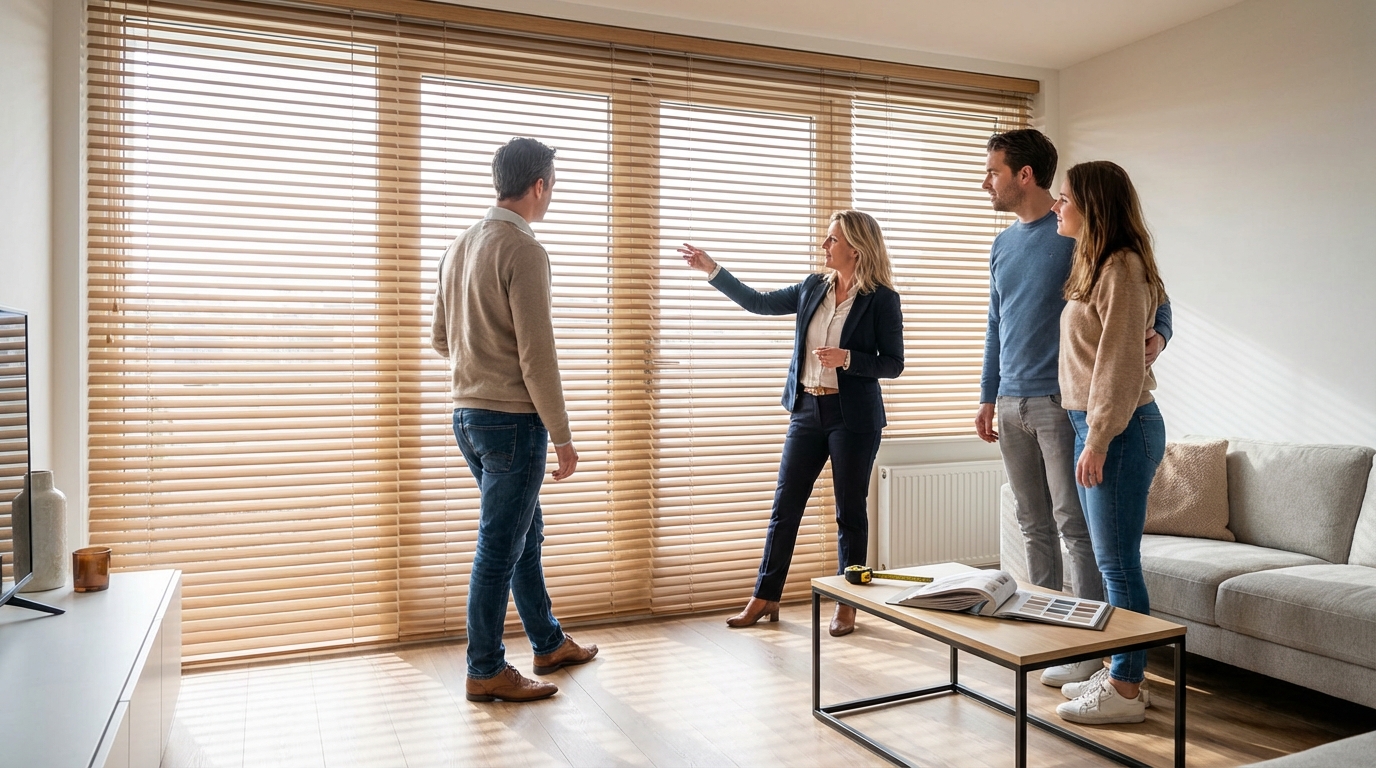 Raamdecoratie Jaloezieën op maat voor renovatie