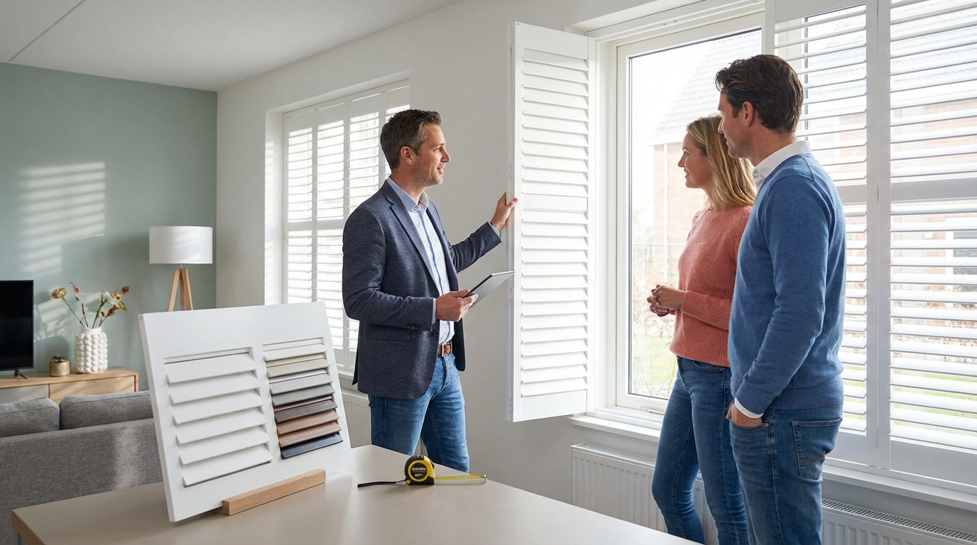 Raamdecoratie Klikshutter offerte