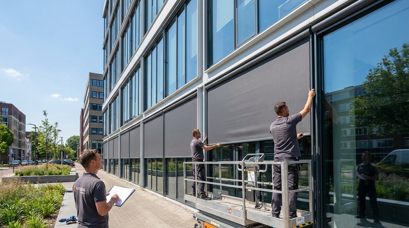 Raamdecoratie Projectinrichting zonwering