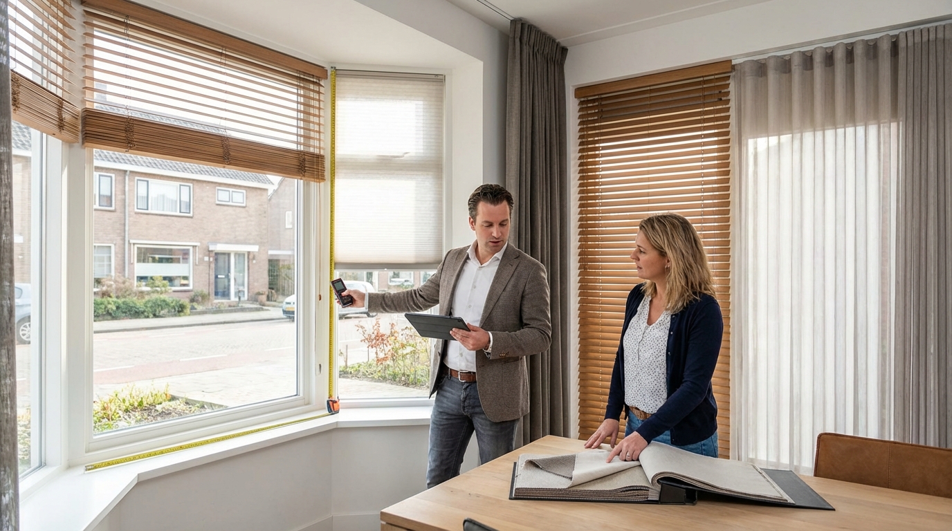 Raamdecoratie Raamdecoratie inmeetservice