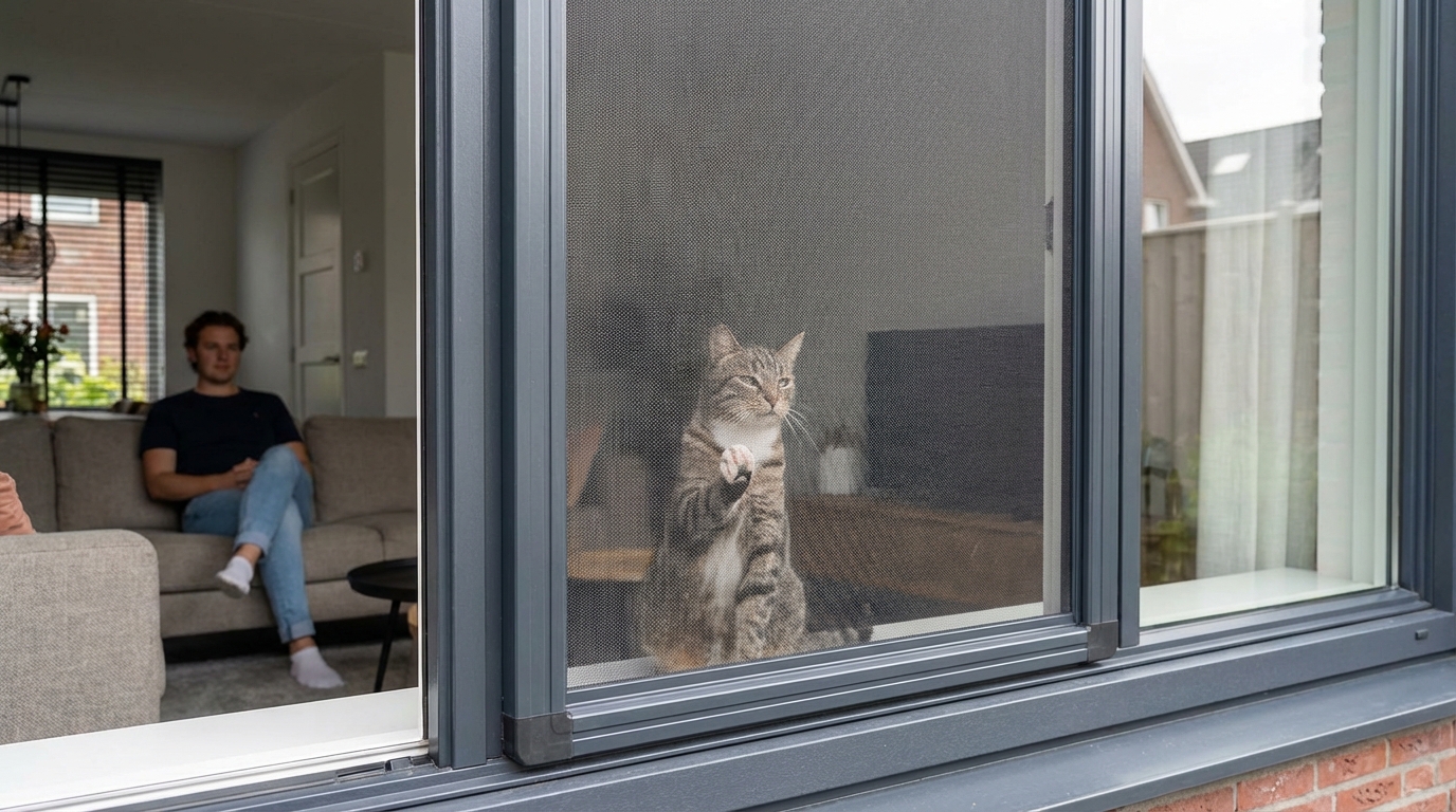 Raamdecoratie Raamhor petscreen