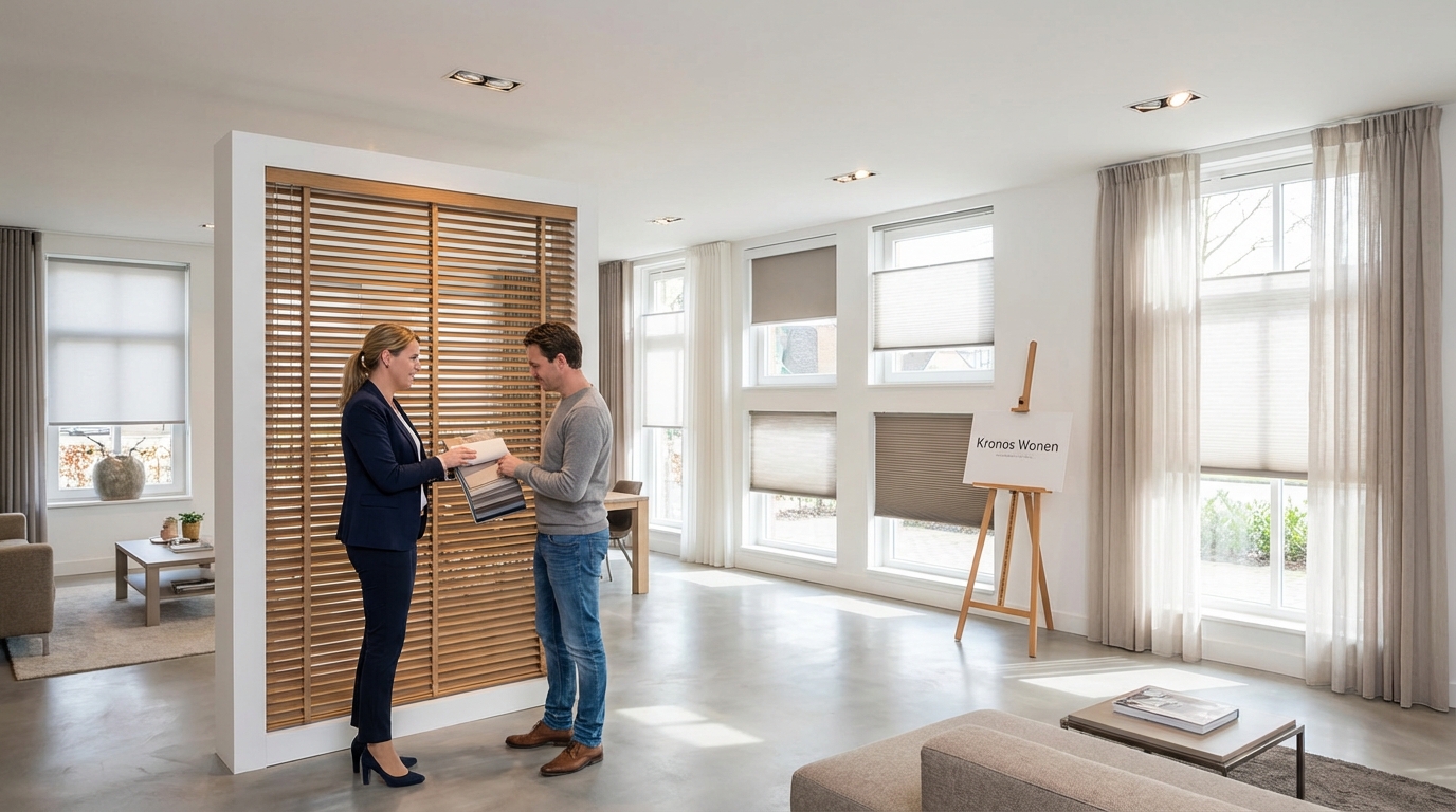 Raamdecoratie Showroom raamdecoratie