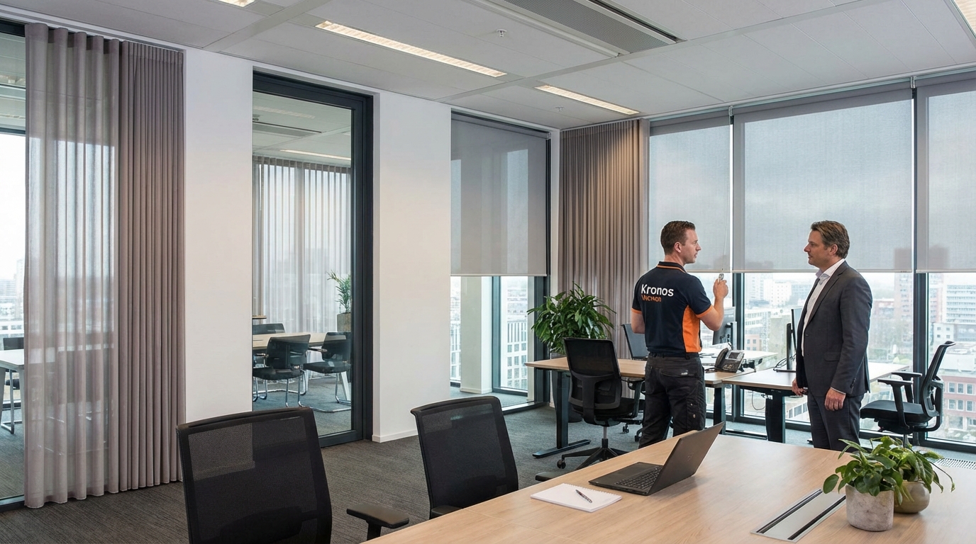 Raamdecoratie Utiliteit raamdecoratie