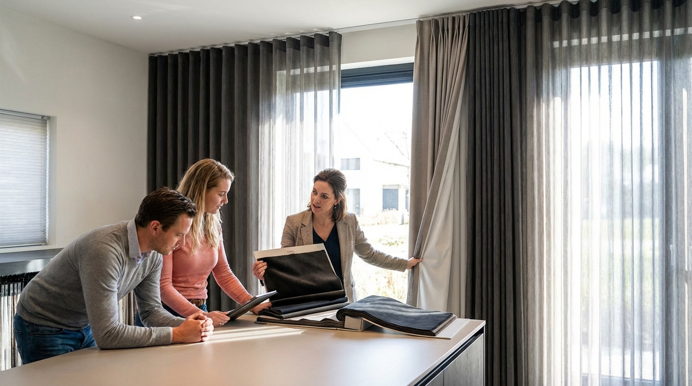 Raamdecoratie Verduisterende gordijnen prijs