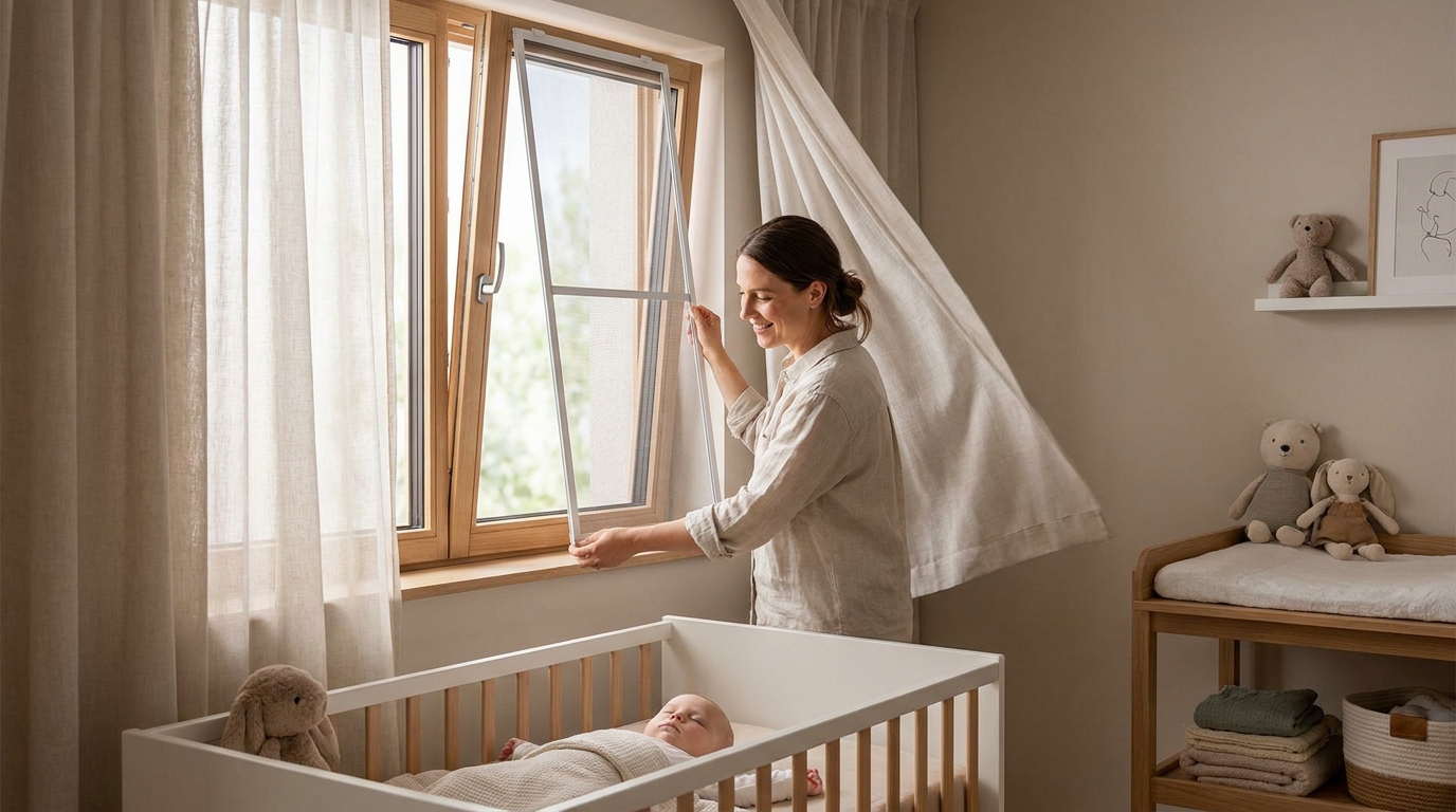 Raamdecoratie Hoe kies je horren voor slaapkamers van babies en jonge kinderen?