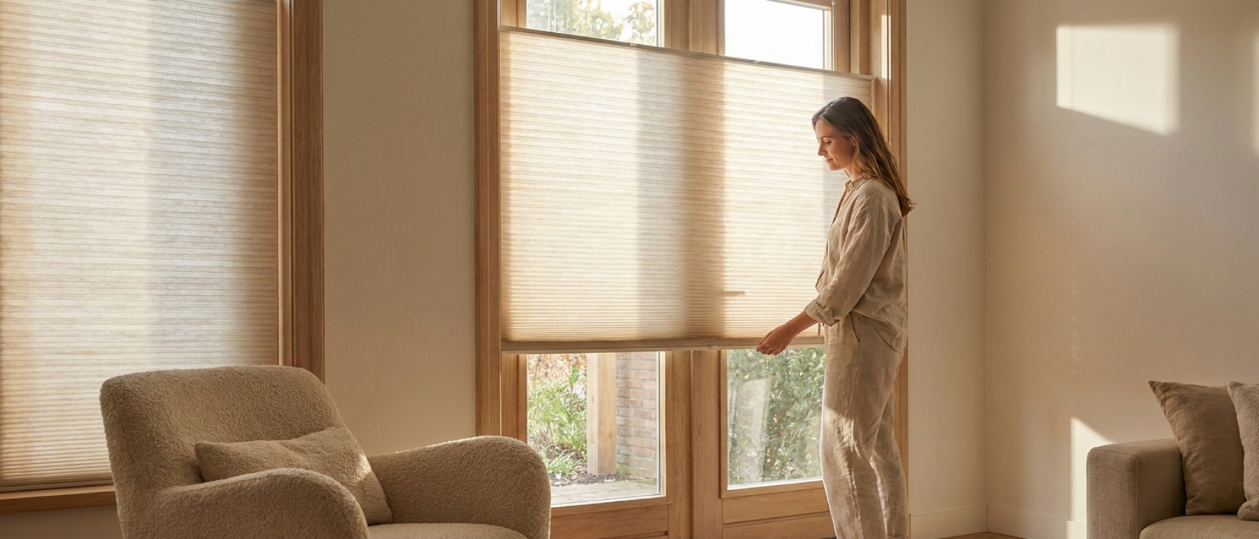 Raamdecoratie Hoe beperk je warmte in huis met binnen zonwering aan de binnenzijde van het raam?
