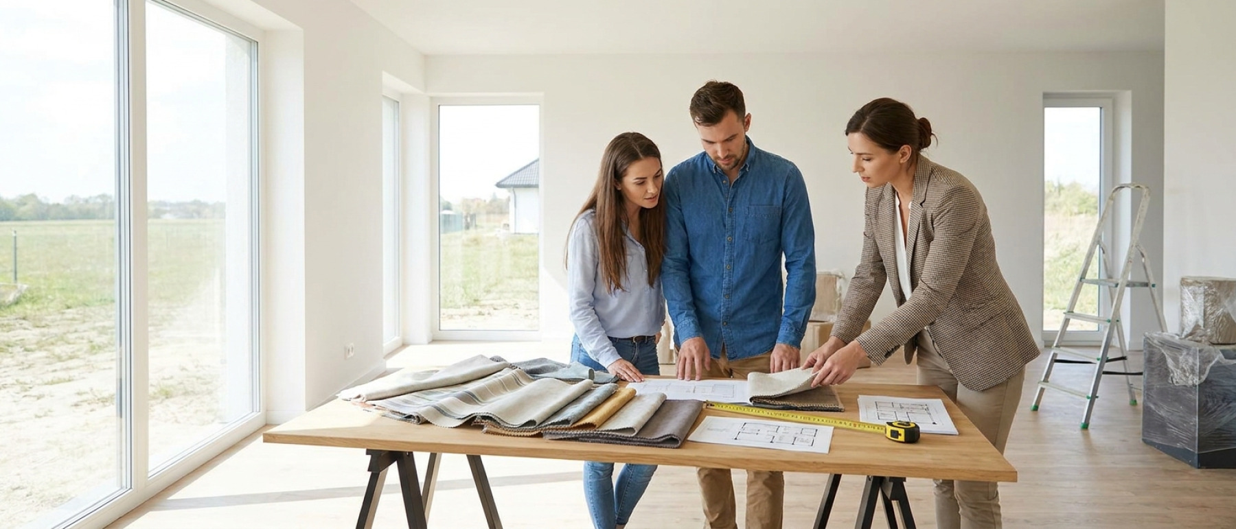 Raamdecoratie Hoe plan je gordijnen in een nieuwbouwwoning zonder miskoop?